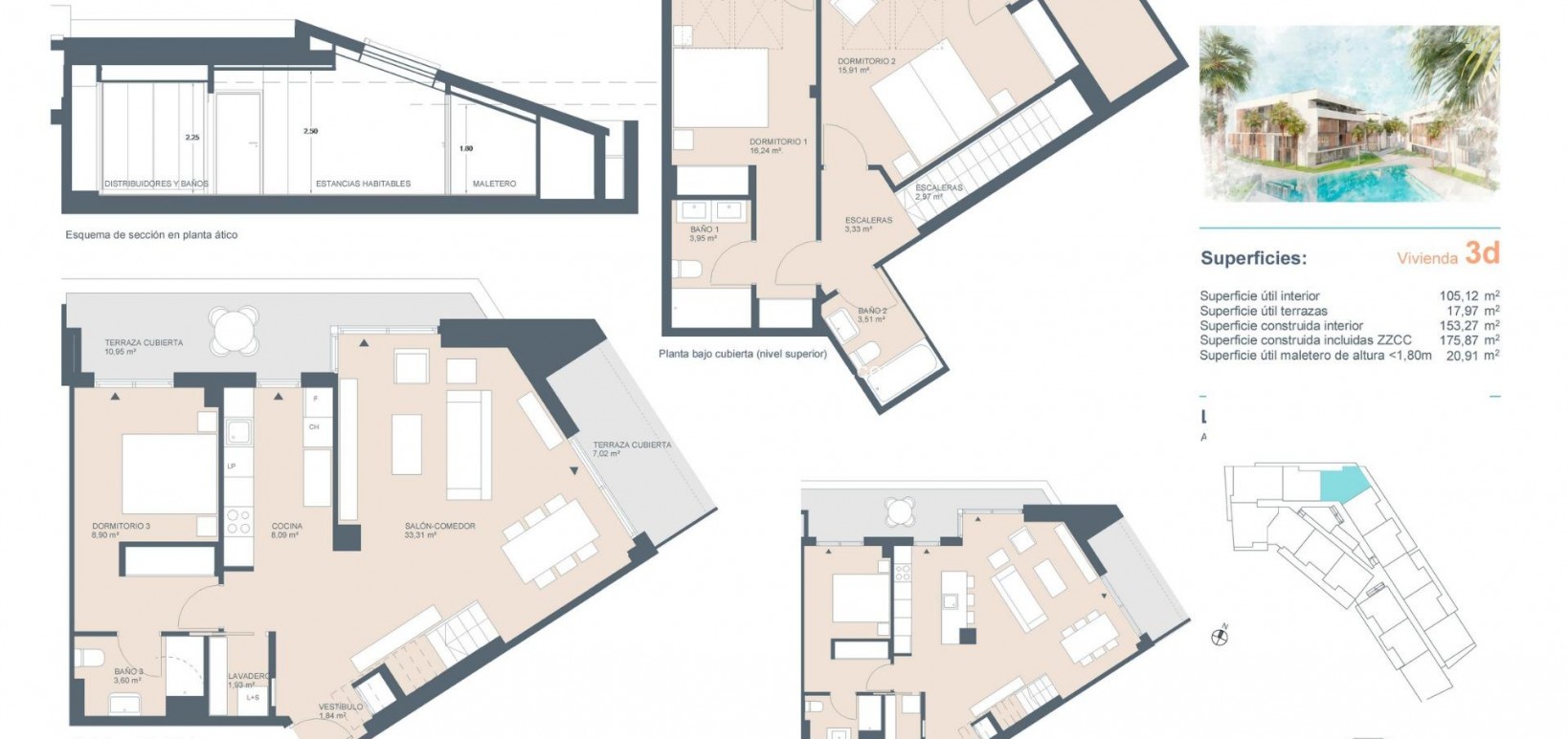 New Build - Apartment - Jávea - Pueblo