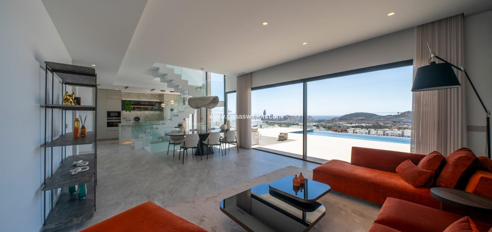 New Build - Villa - Finestrat - Campana garden