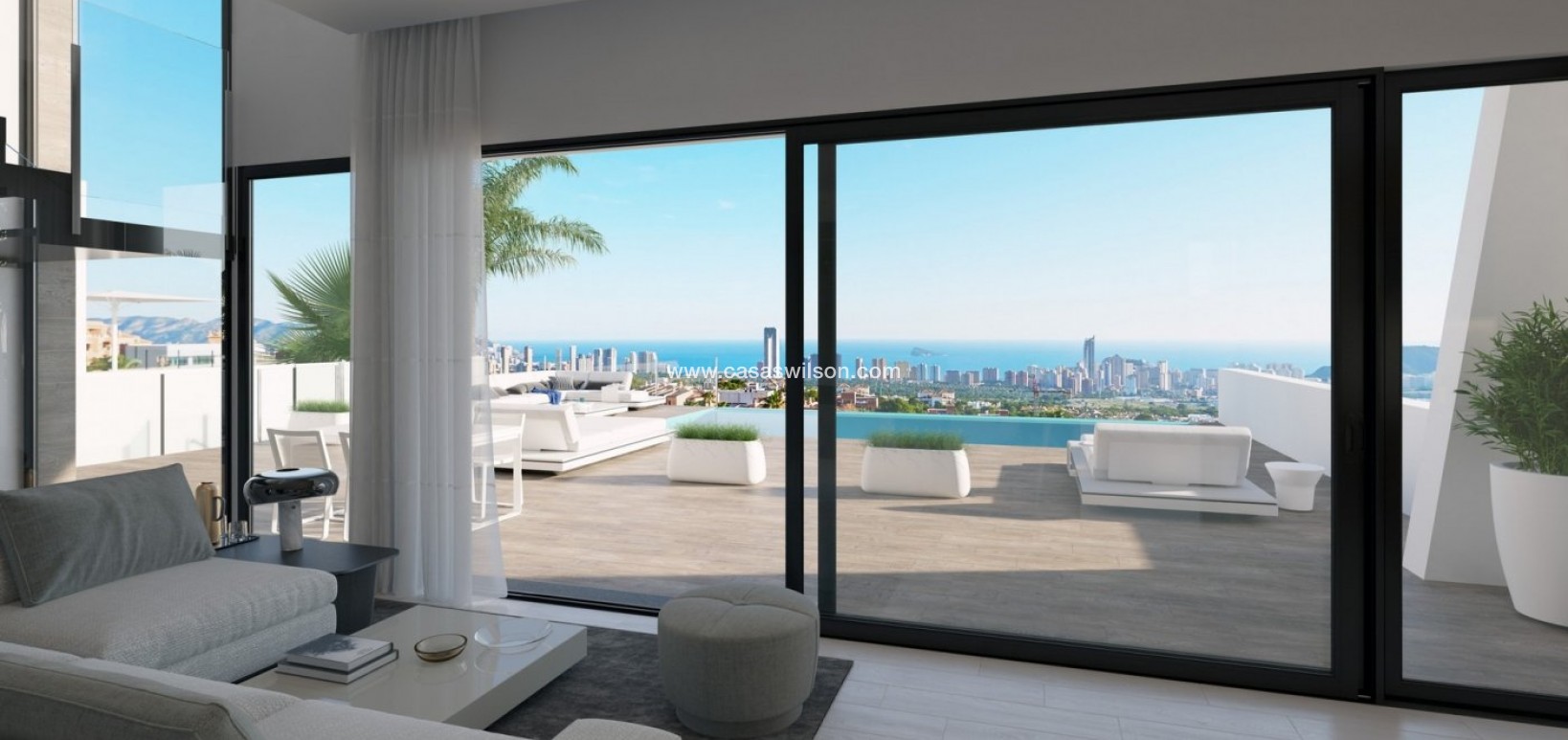 New Build - Villa - Finestrat - Campana garden