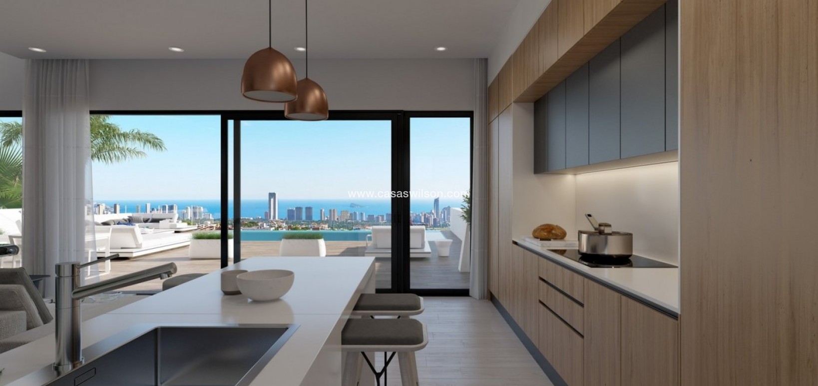 New Build - Villa - Finestrat - Campana garden