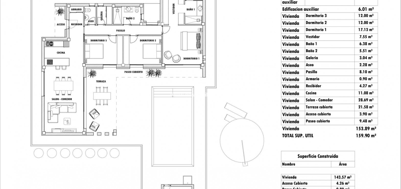 New Build - Villa - Aspe - Poligono 19