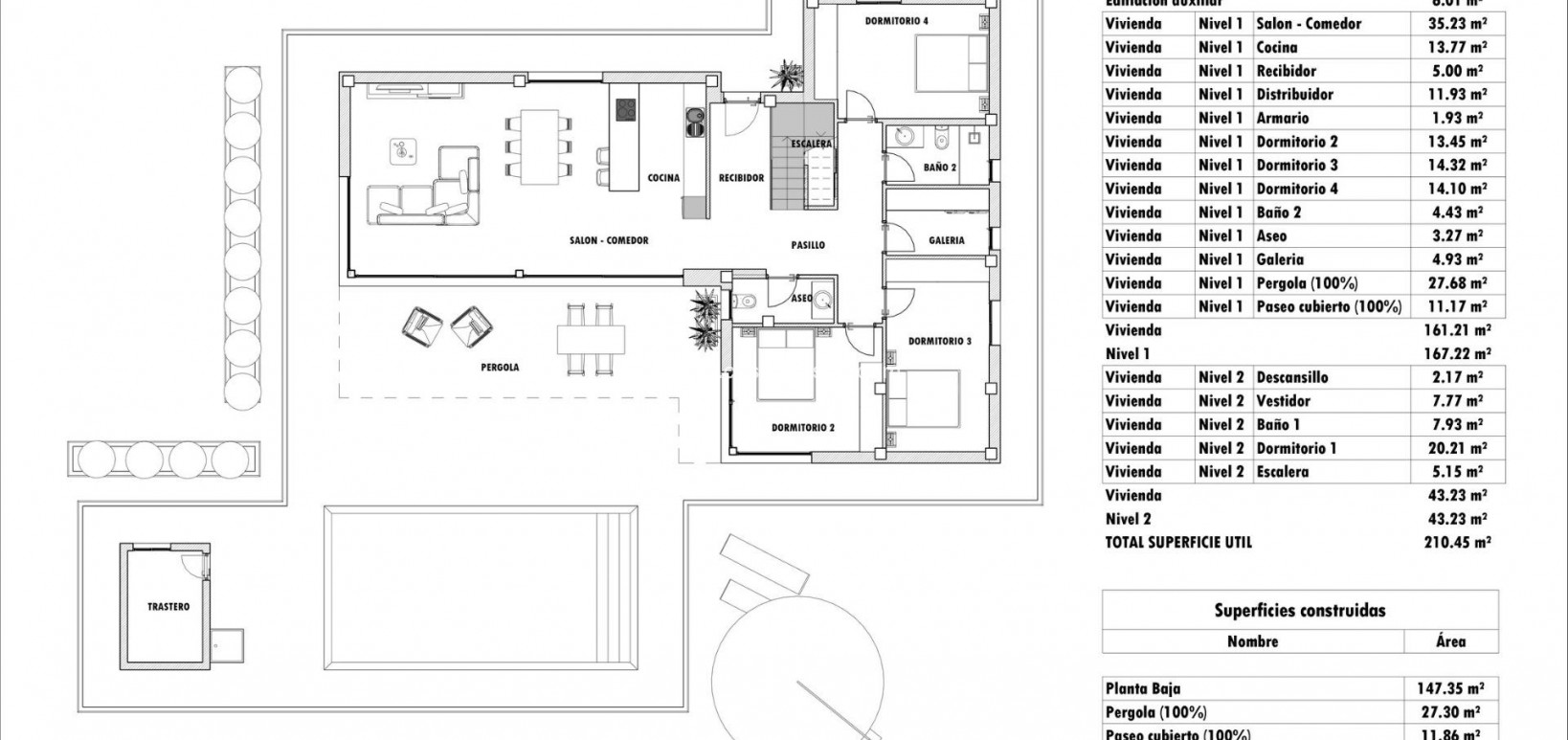 New Build - Villa - Aspe - Poligono 19