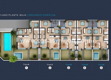 New Build - Bungalow - San Pedro del Pinatar - Los Pinos