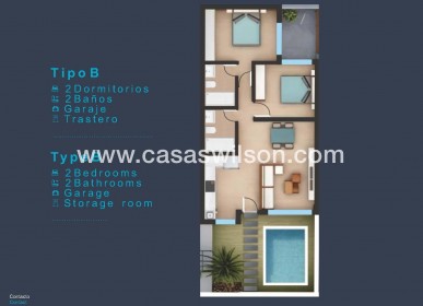 New Build - Bungalow - San Pedro del Pinatar - Los Pinos