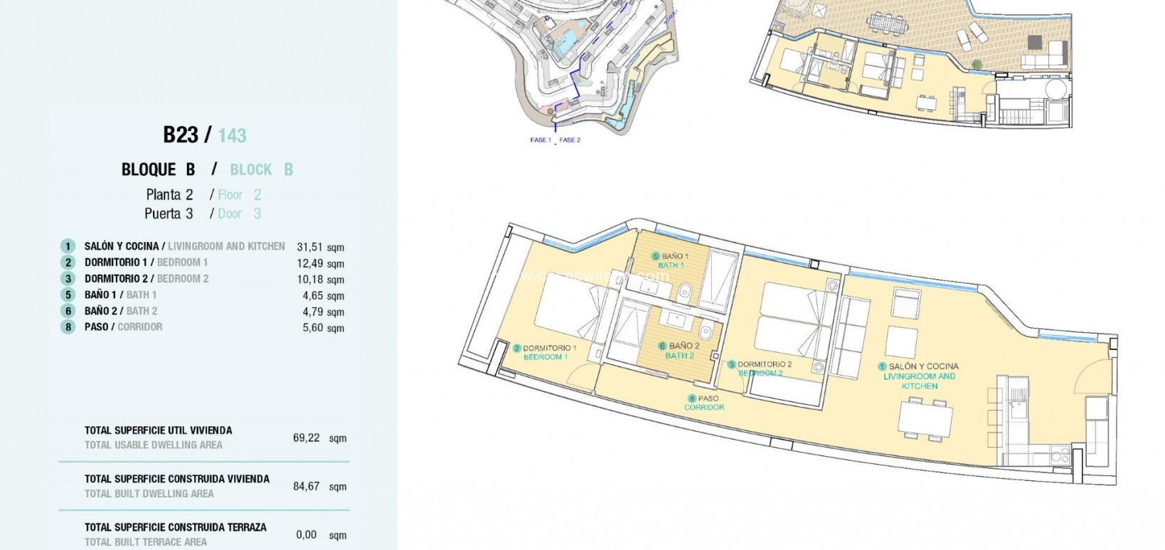 Nueva construcción  - Apartamento - Águilas - Isla del fraile