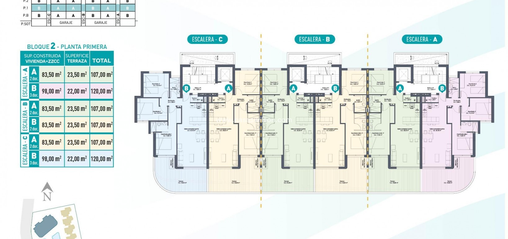 New Build - Appartement - Los Alcazares - Serena Golf