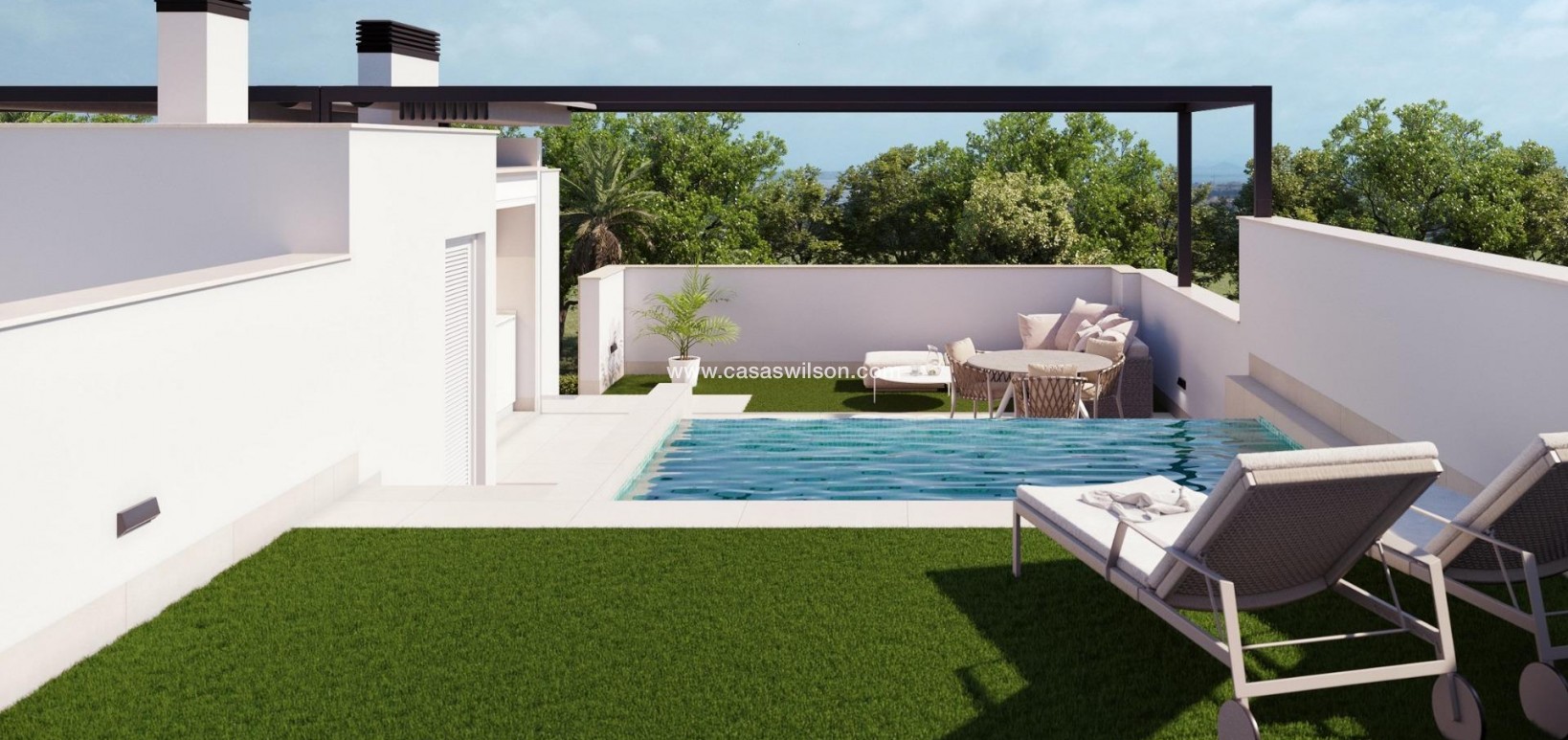 New Build - Bungalow - Pilar de la Horadada - parques de Andromeda