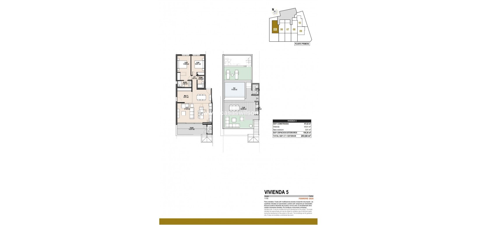 New Build - Bungalow - Pilar de la Horadada - parques de Andromeda