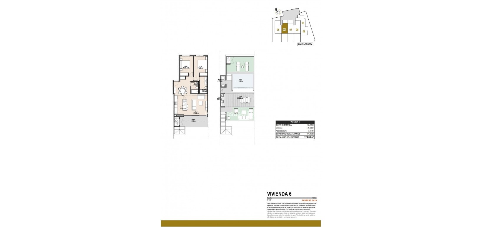 New Build - Bungalow - Pilar de la Horadada - parques de Andromeda