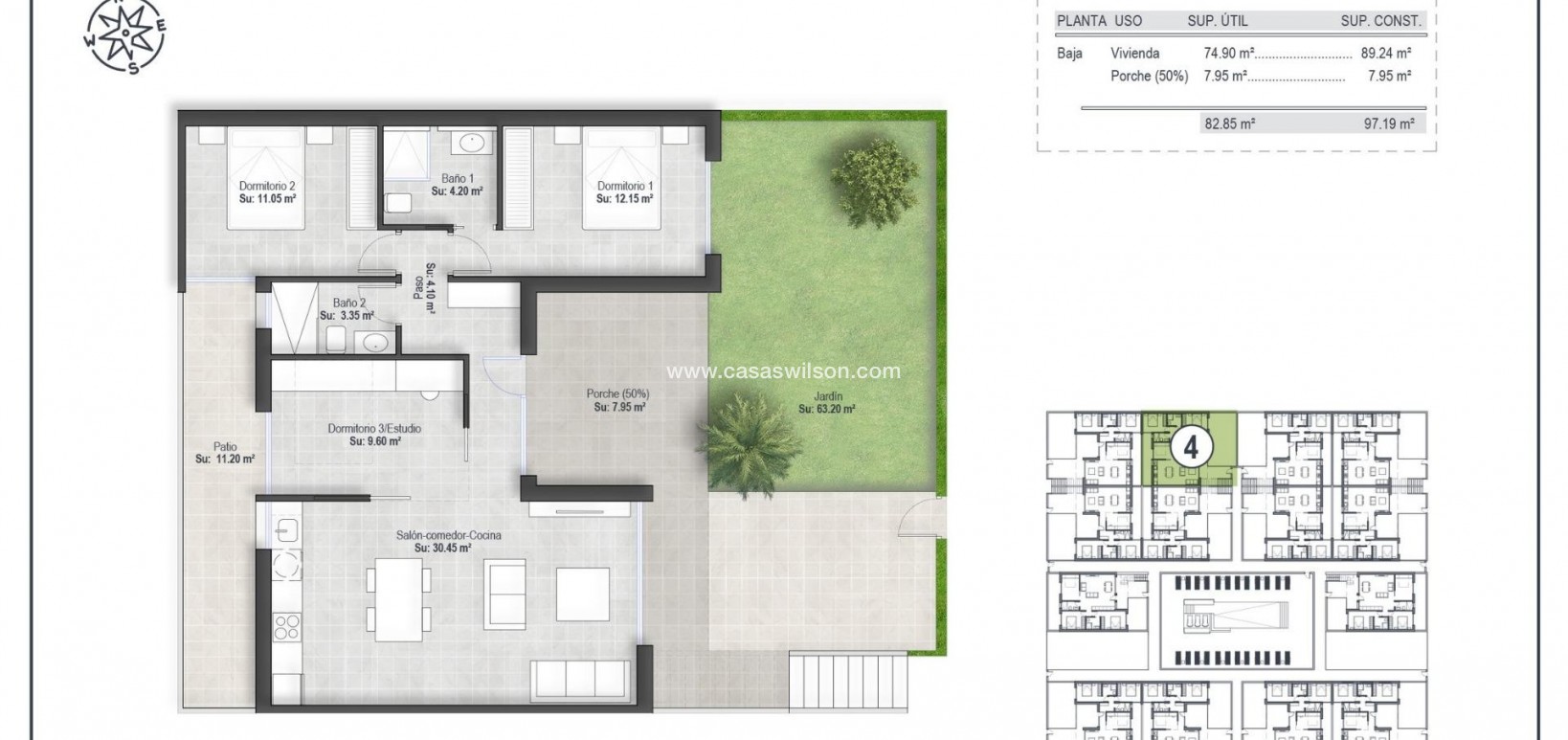 New Build - Bungalow - Alhama De Murcia - Condado de Alhama