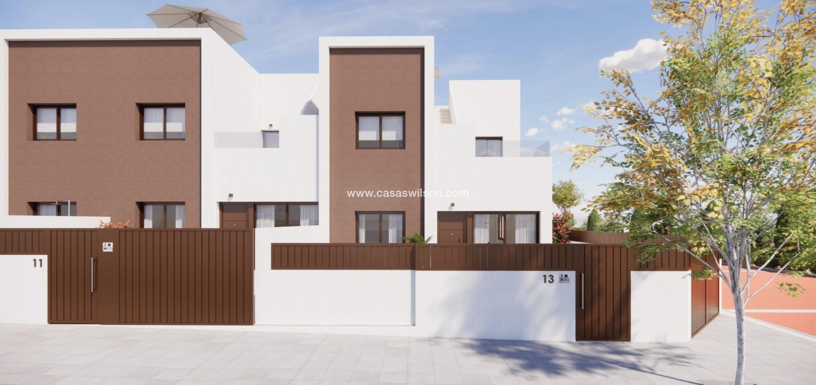 New Build - Townhouse - Pilar de la Horadada - Barrio los Segundas
