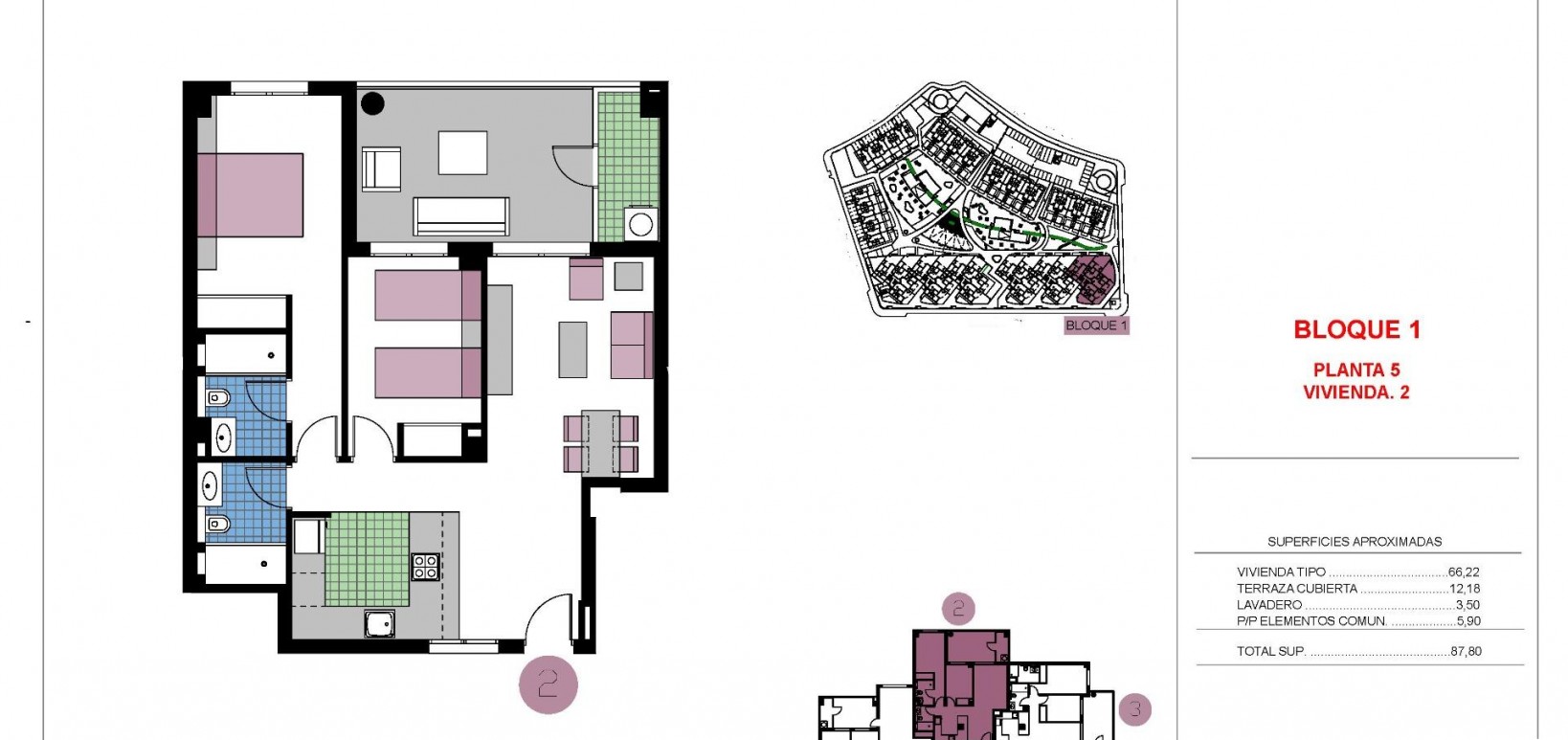 New Build - Apartment - Pilar de la Horadada - Mil Palmeras