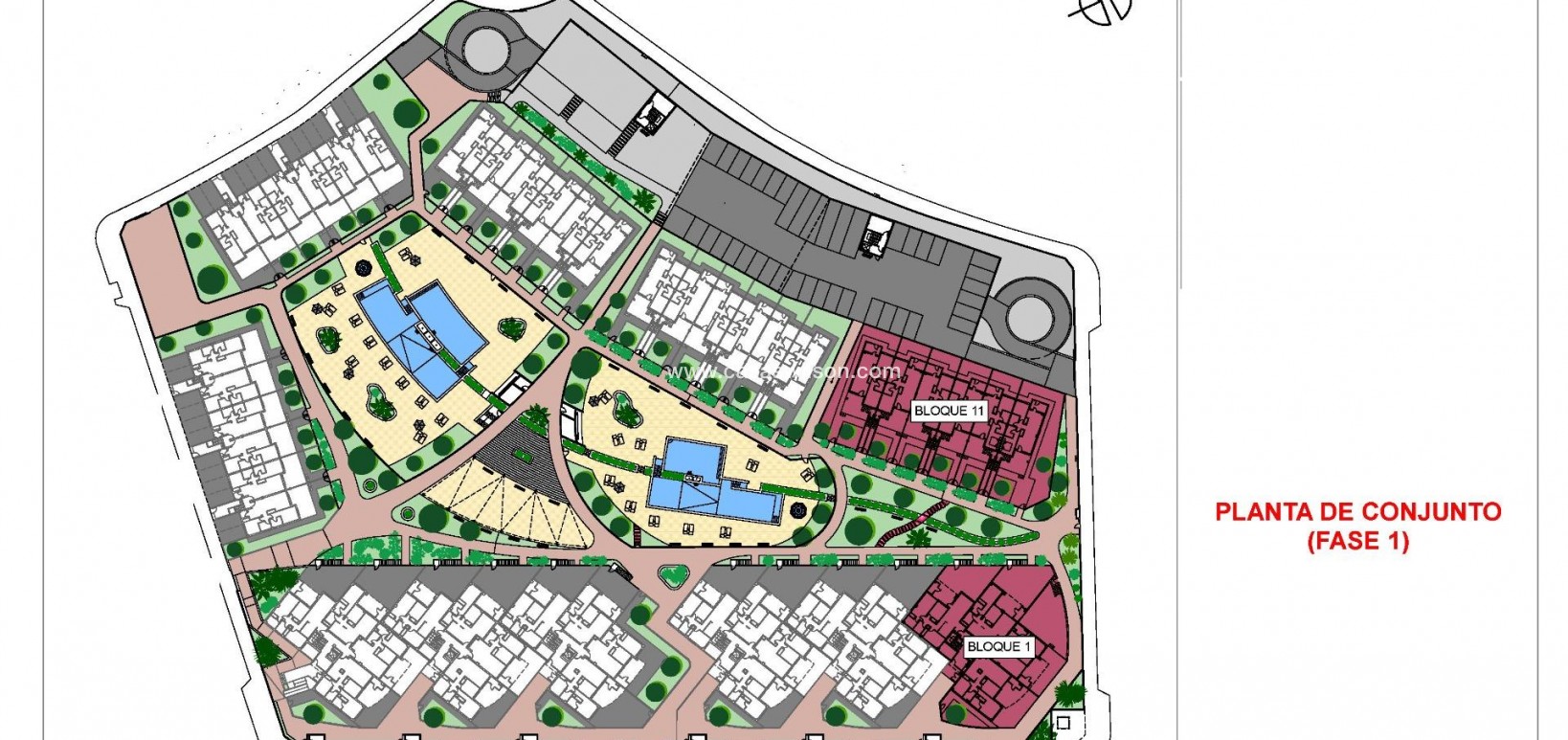 New Build - Apartment - Pilar de la Horadada - Mil Palmeras