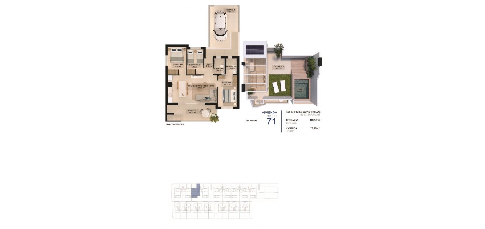 New Build - Bungalow - Pilar de la Horadada - La Torre de la Horadada