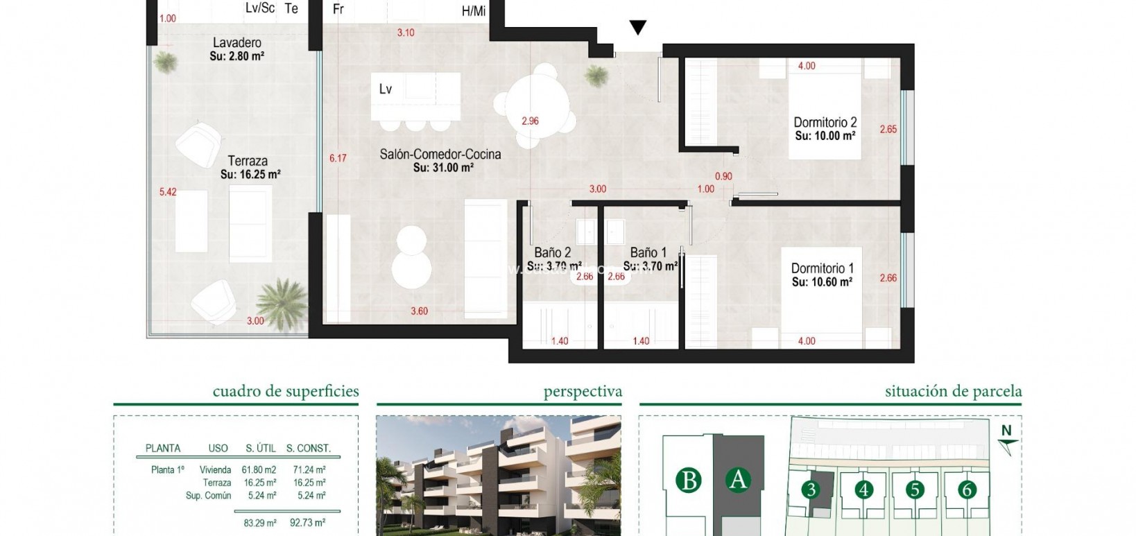 New Build - Appartement - Alhama De Murcia - CONDADO DE ALHAMA GOLF RESORT