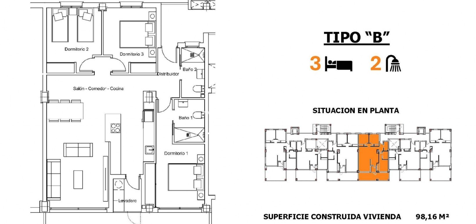 New Build - Apartment - San Miguel de Salinas - Pueblo