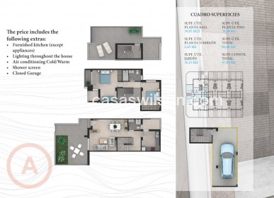 New Build - Townhouse - La Manga - LA MANGA