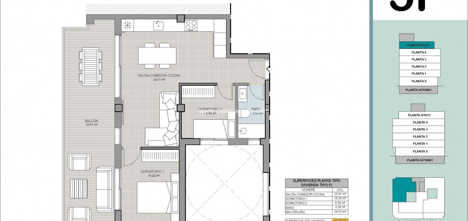 New Build - Appartement - Torrevieja - El acequión