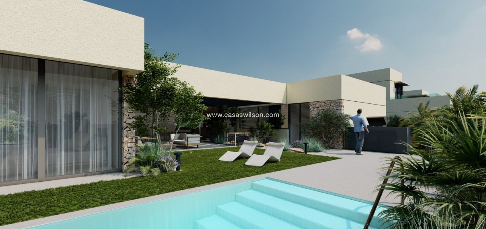 New Build - Villa - BAÑOS Y MENDIGO - Altaona Golf