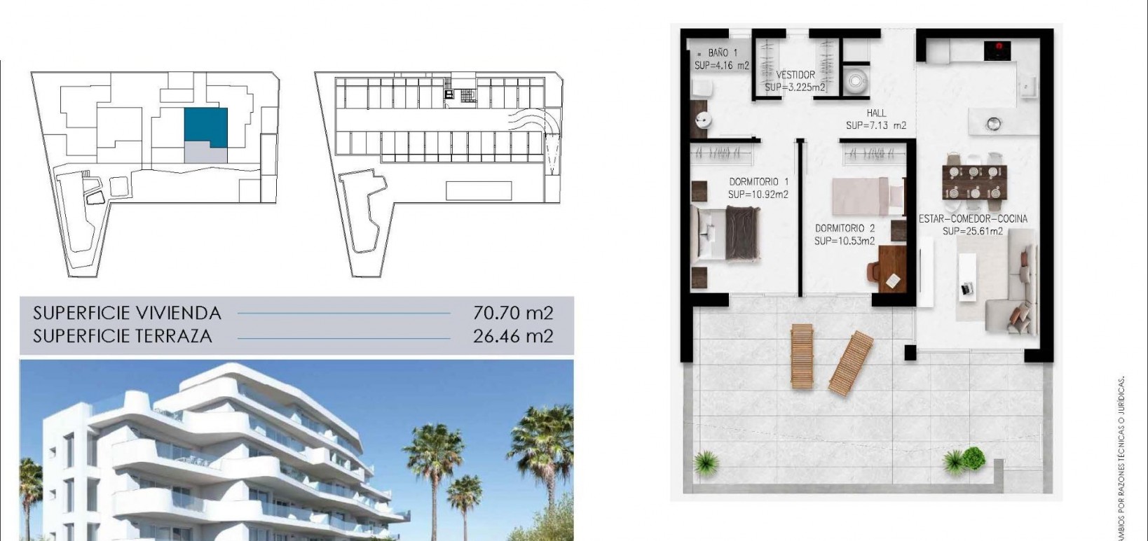 New Build - Apartment - Pilar de la Horadada - Mil Palmeras