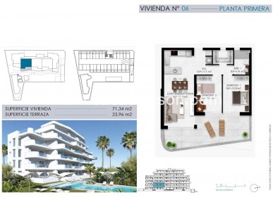 Nueva construcción  - Apartamento - Pilar de la Horadada - Mil Palmeras