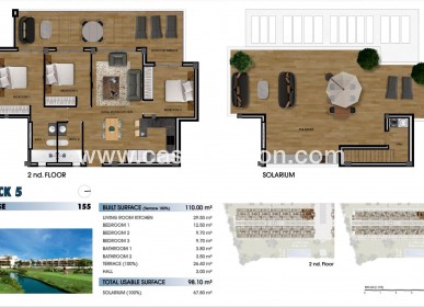 New Build - Apartment - Los Alcazares - La Serena Golf