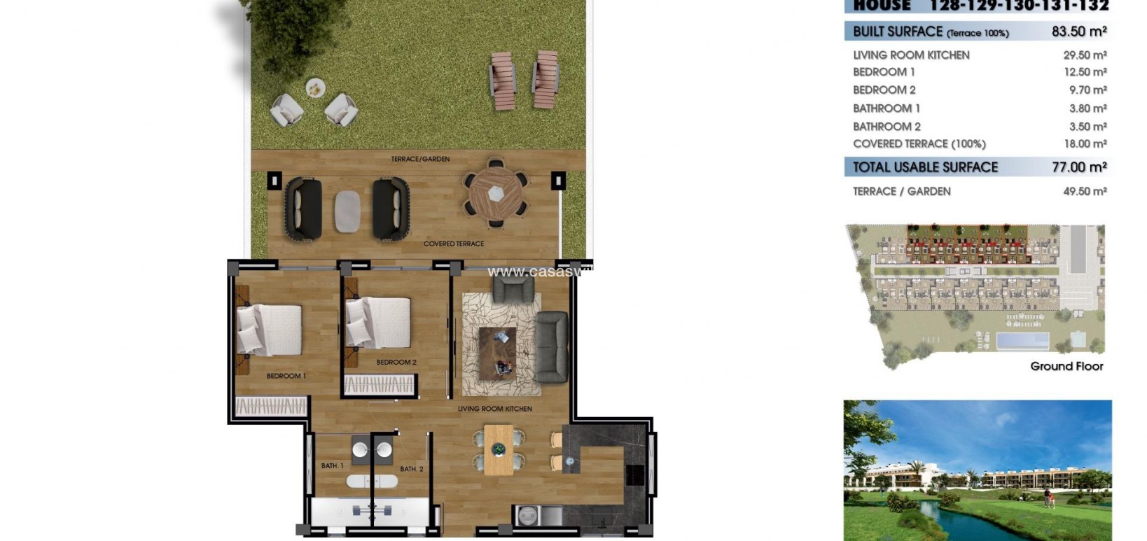 New Build - Apartment - Los Alcazares - La Serena Golf