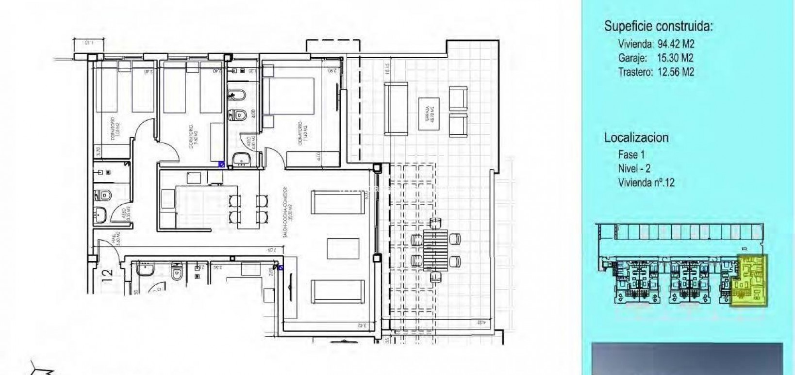 New Build - Apartment - Vera - Vera playa