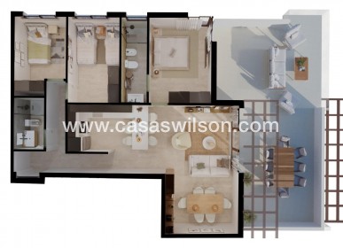 New Build - Apartment - Vera - Vera playa