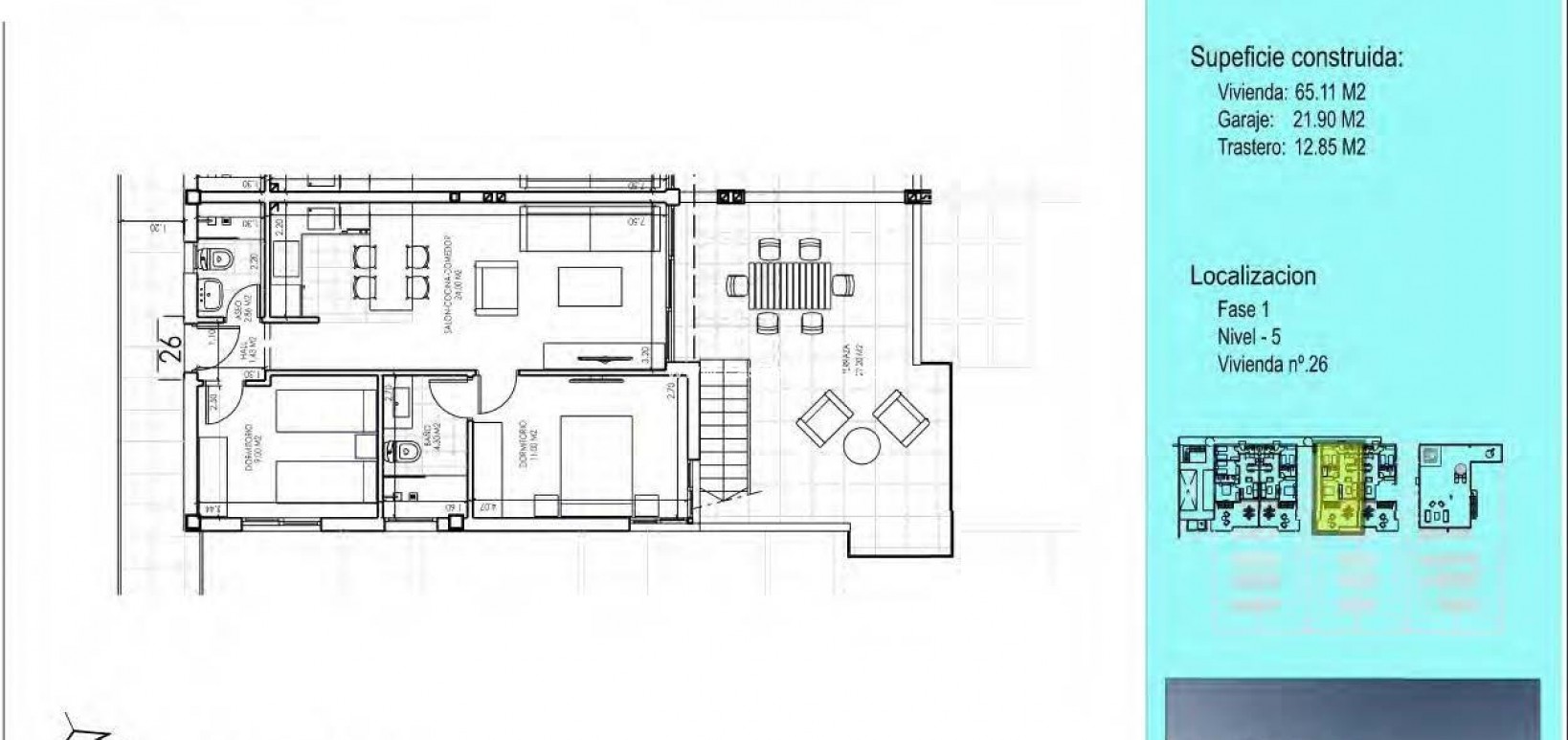 New Build - Appartement - Vera - Vera playa