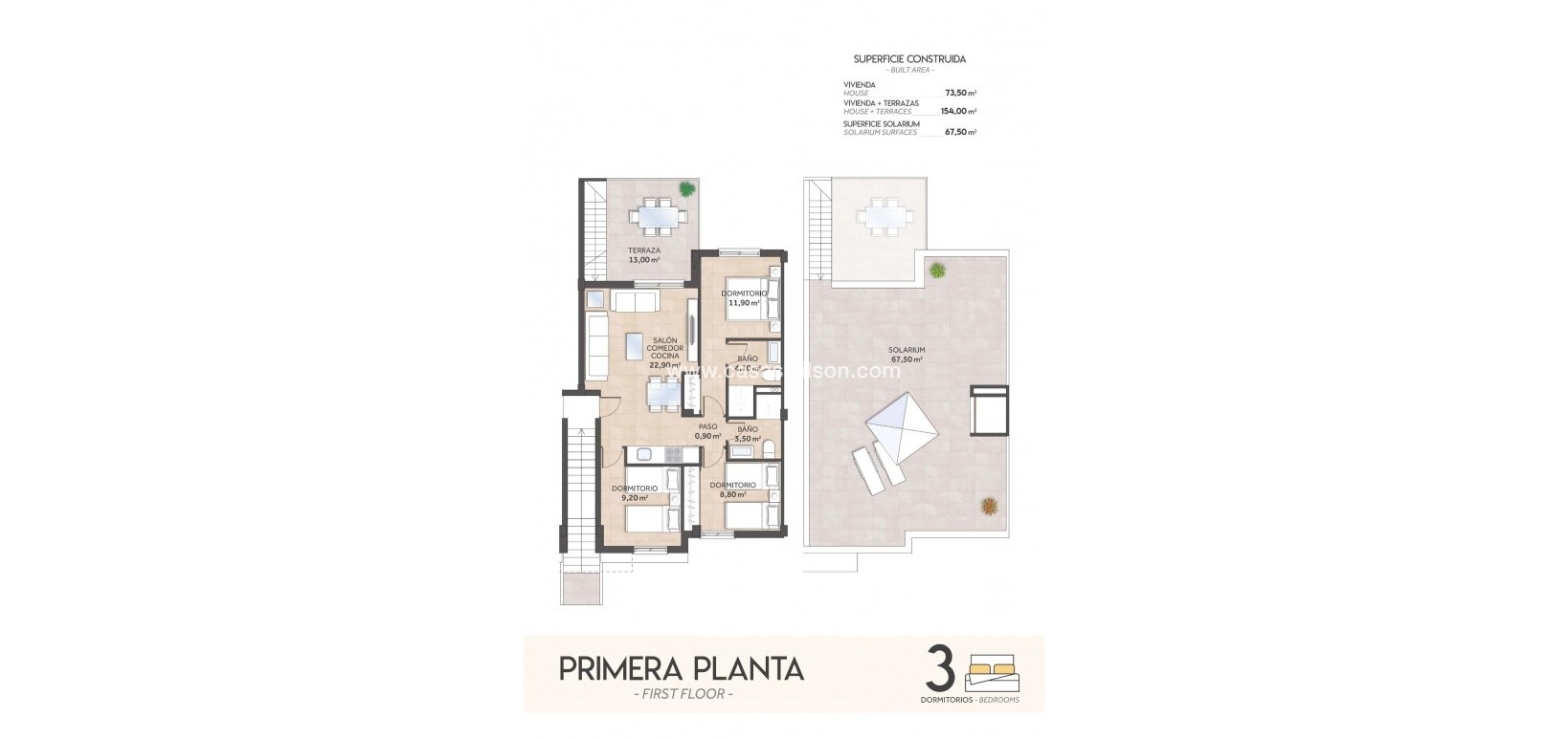 New Build - Bungalow - San Miguel de Salinas - La Cañada