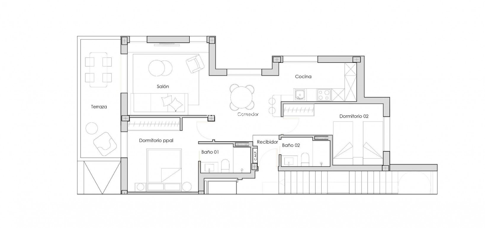 New Build - Appartement - Torre Pacheco - Santa Rosalia Lake And Life Resort