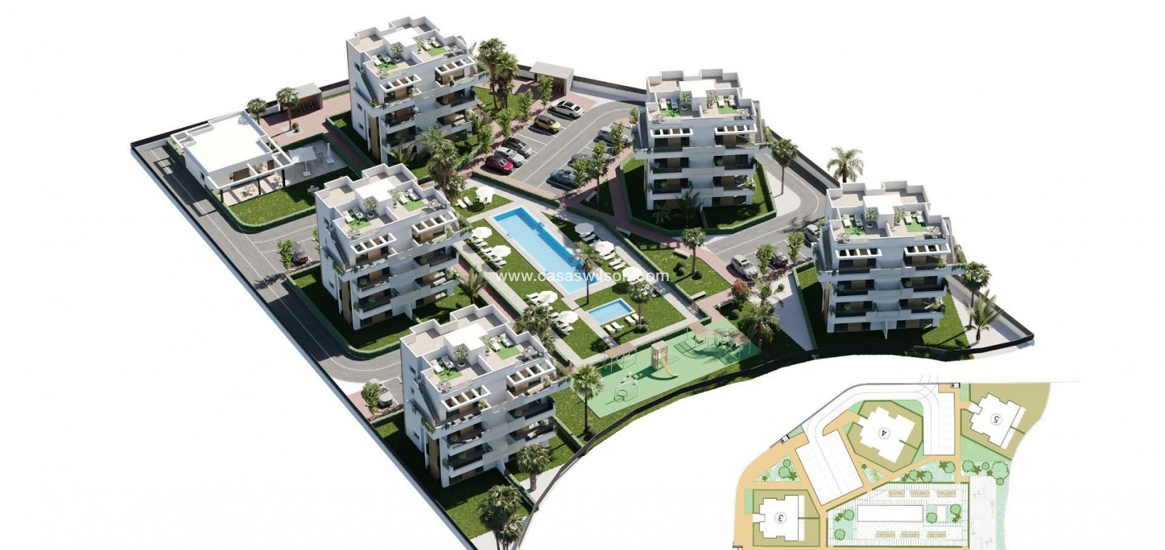 New Build - Apartment - Torre Pacheco - Santa Rosalia Lake And Life Resort