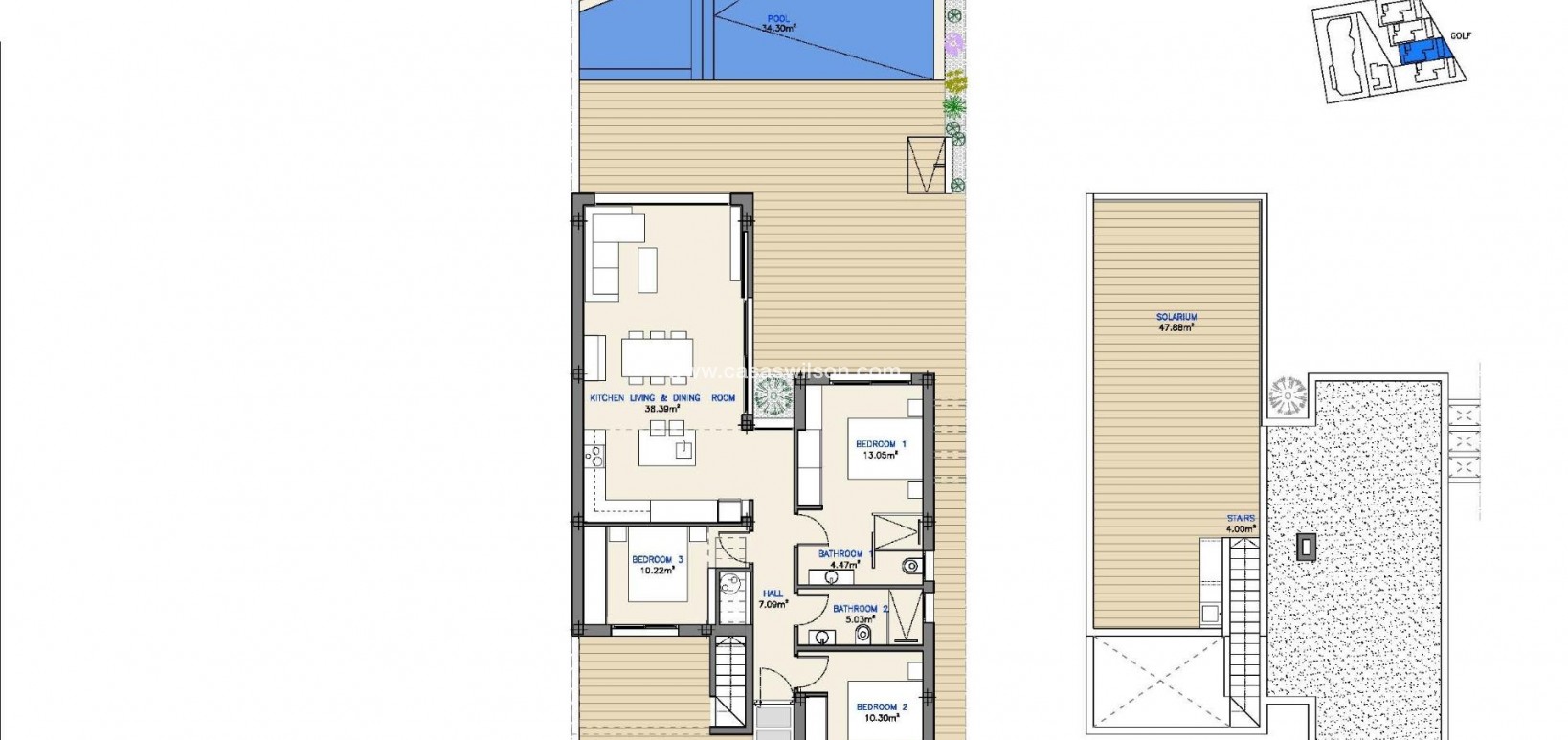 New Build - Villa - Los Alcazares - Serena Golf