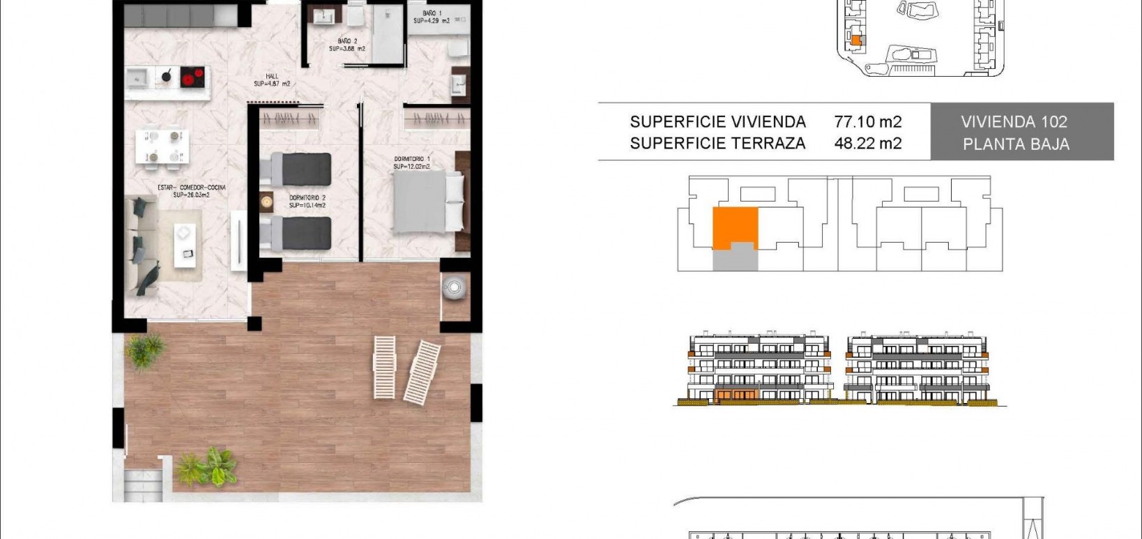New Build - Appartement - Torrevieja - La Siesta