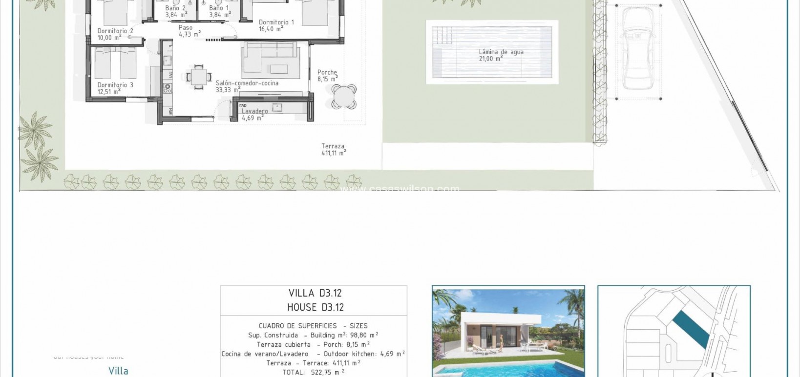 New Build - Villa - Vera - Pueblo Salinas
