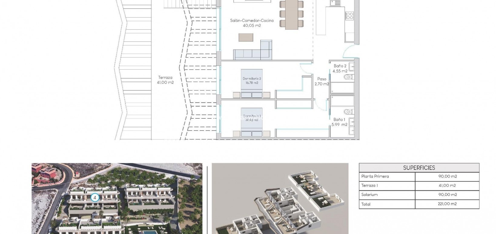 New Build - Bungalow - Finestrat - Balcon de finestrat