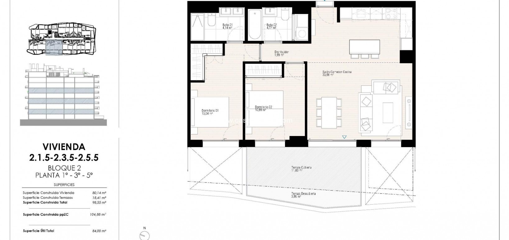 New Build - Apartment - Villajoyosa - Playa del Torres