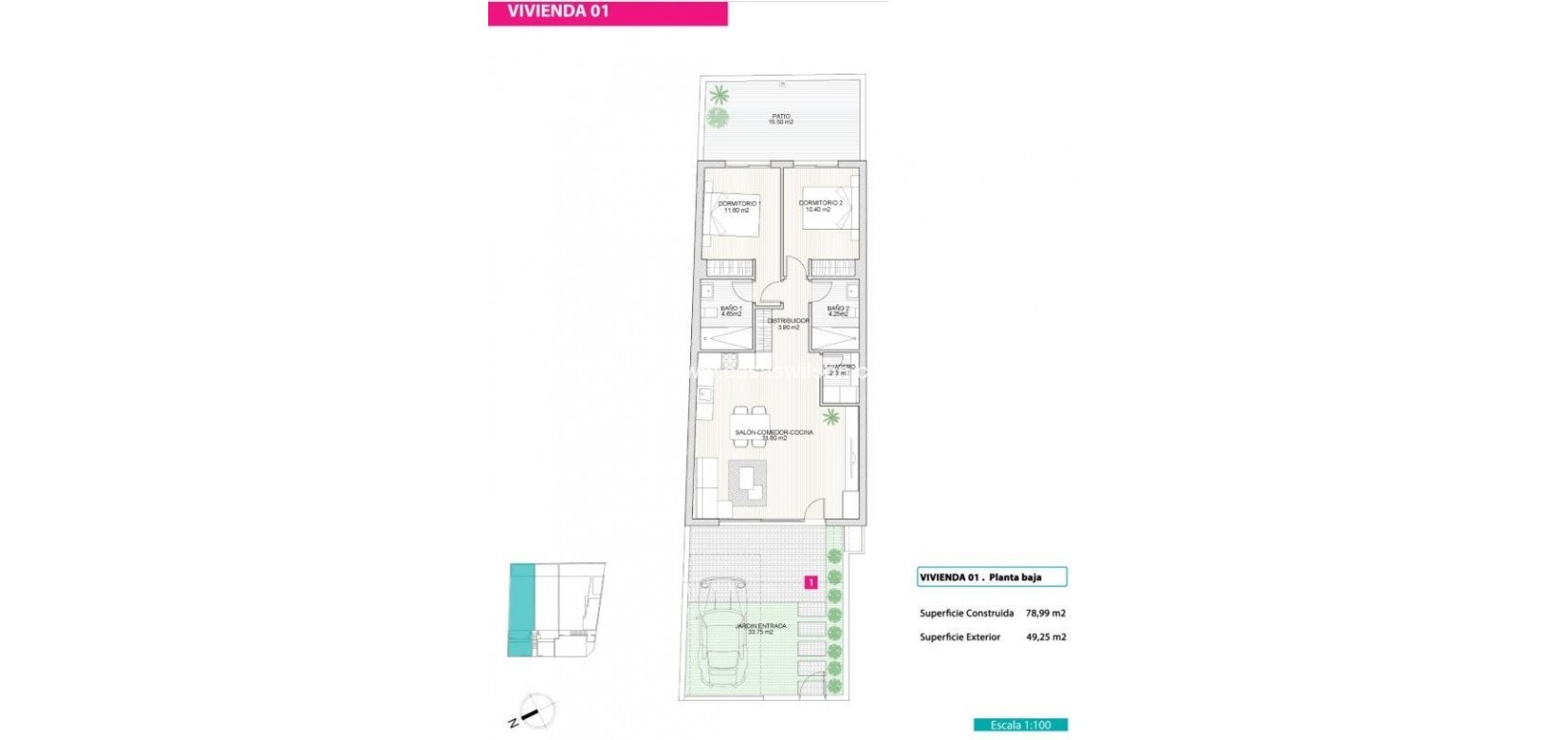 New Build - Bungalow - San Pedro del Pinatar - Lo Pagán