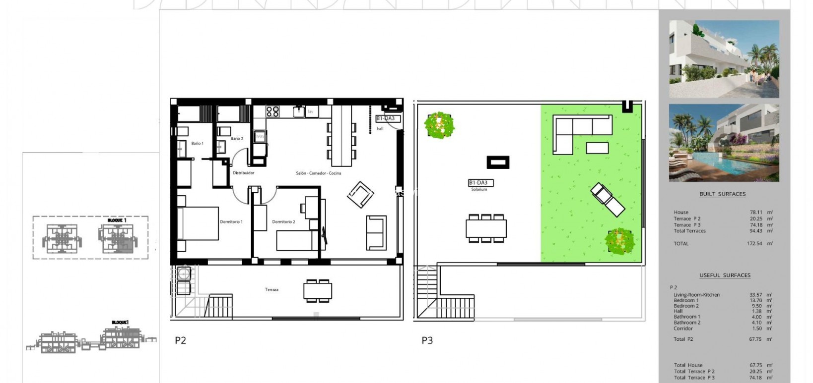 New Build - Bungalow - Torrevieja - Lago Jardín II