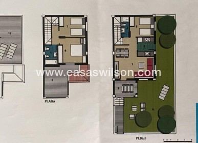 Sale - Townhouse - Torrevieja - Los Balcones