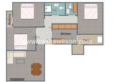 Sale - Apartment - Torrevieja - Las Piscinas Naturales