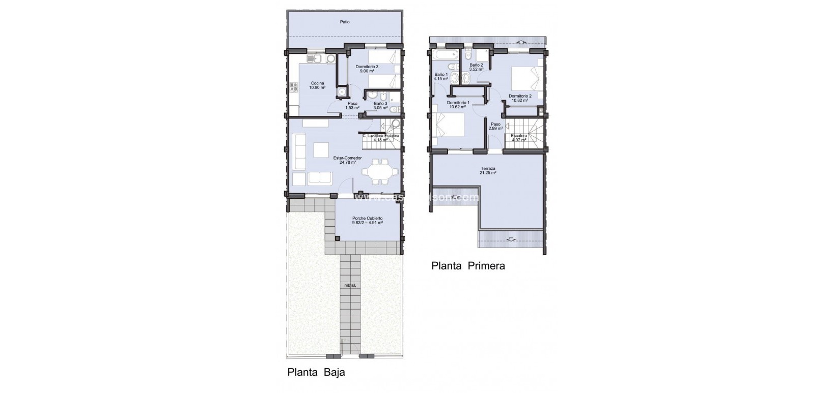 Sale - Townhouse - San Miguel de Salinas - Inland