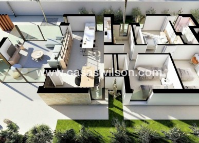 New Build - Villa - San Fulgencio - El Oasis