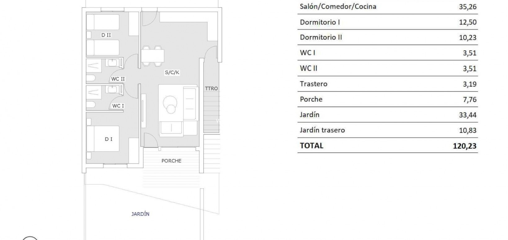 New Build - Bungalow - San Miguel de Salinas - Pueblo