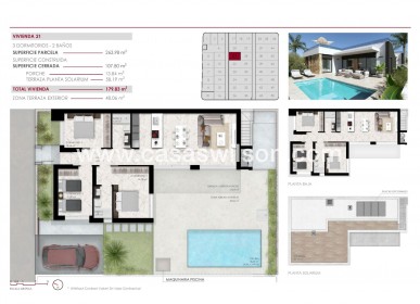 New Build - Villa - Ciudad Quesada - Lo Marabu