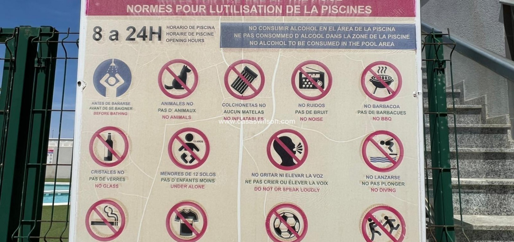 Sale - Bungalow - Pilar de la Horadada - Torre de la Horadada