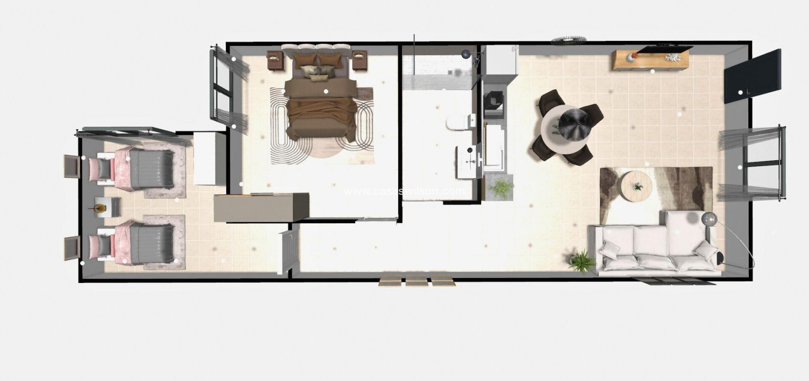 New Build - Bungalow - Hondón de las Nieves - La Canalosa