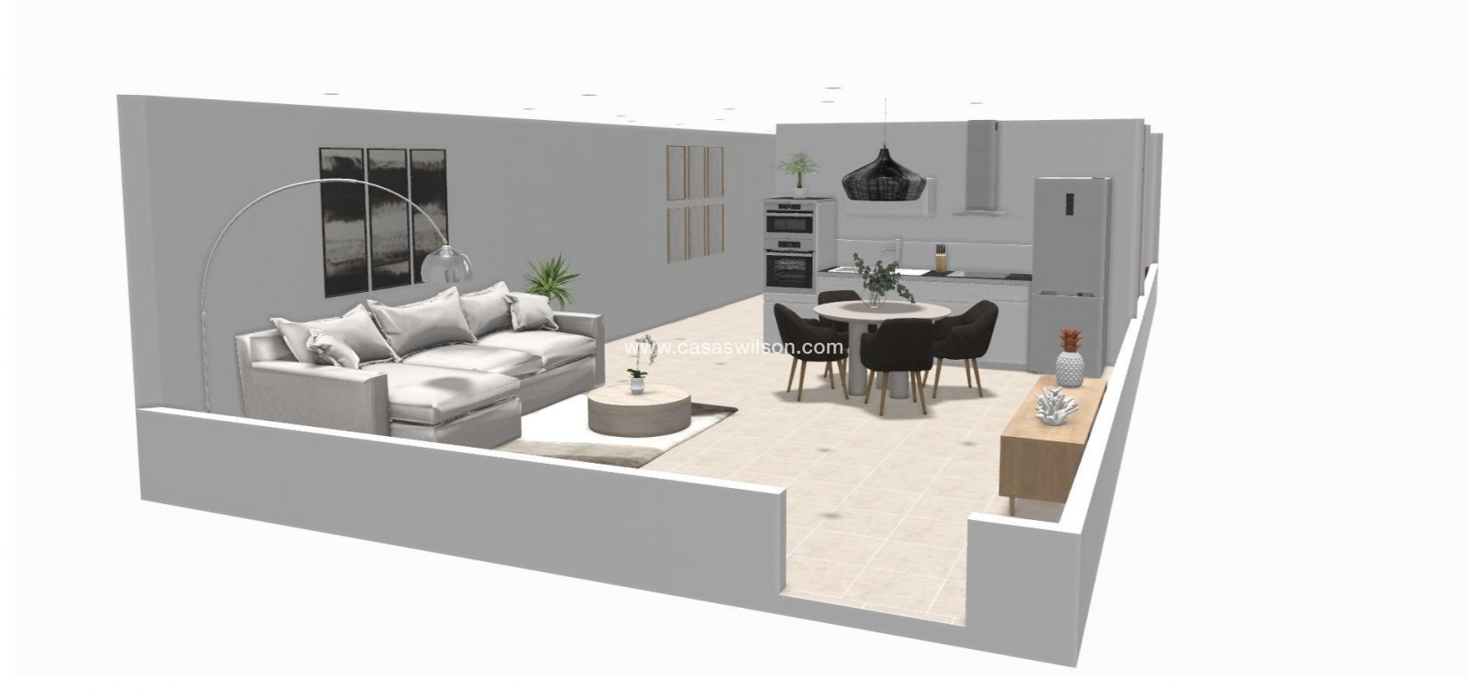 New Build - Bungalow - Hondón de las Nieves - La Canalosa