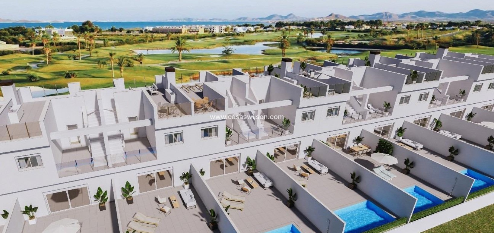 New Build - Townhouse - Los Alcazares - Serena Golf
